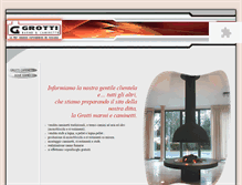 Tablet Screenshot of grotticaminetti.com